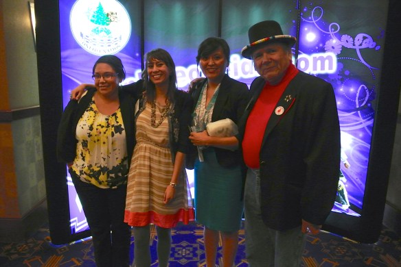 Bridging the Generations - Dennis Banks joins Dana Eldridge and two of her former students