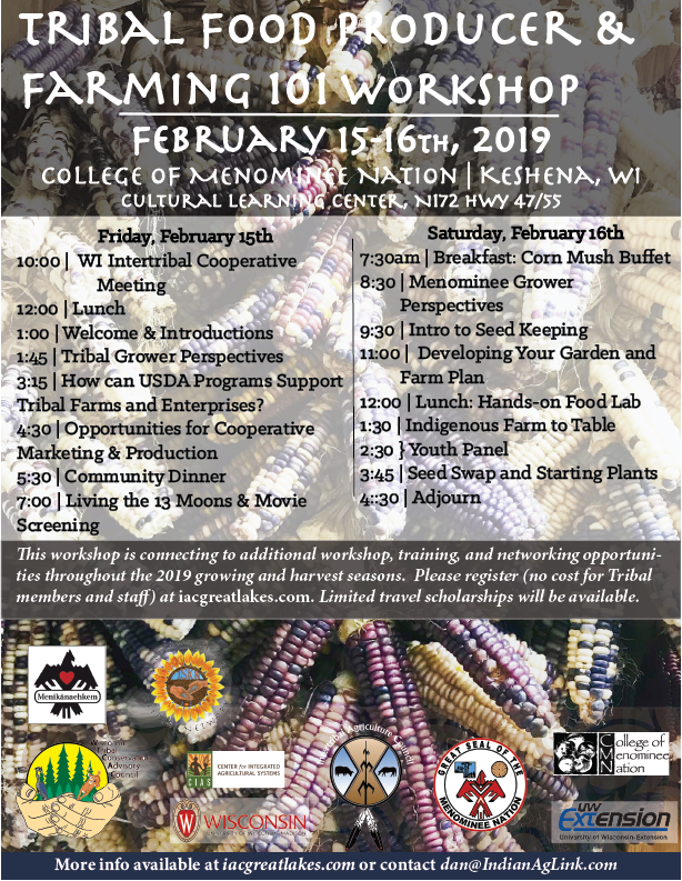 tribal grower 101_schedule